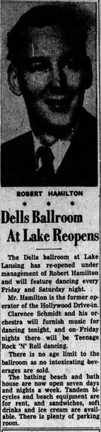 Hollywood Drive-In (Tonys Lounge) - May 1957 Proprietor Opens Dells Ballroom (newer photo)